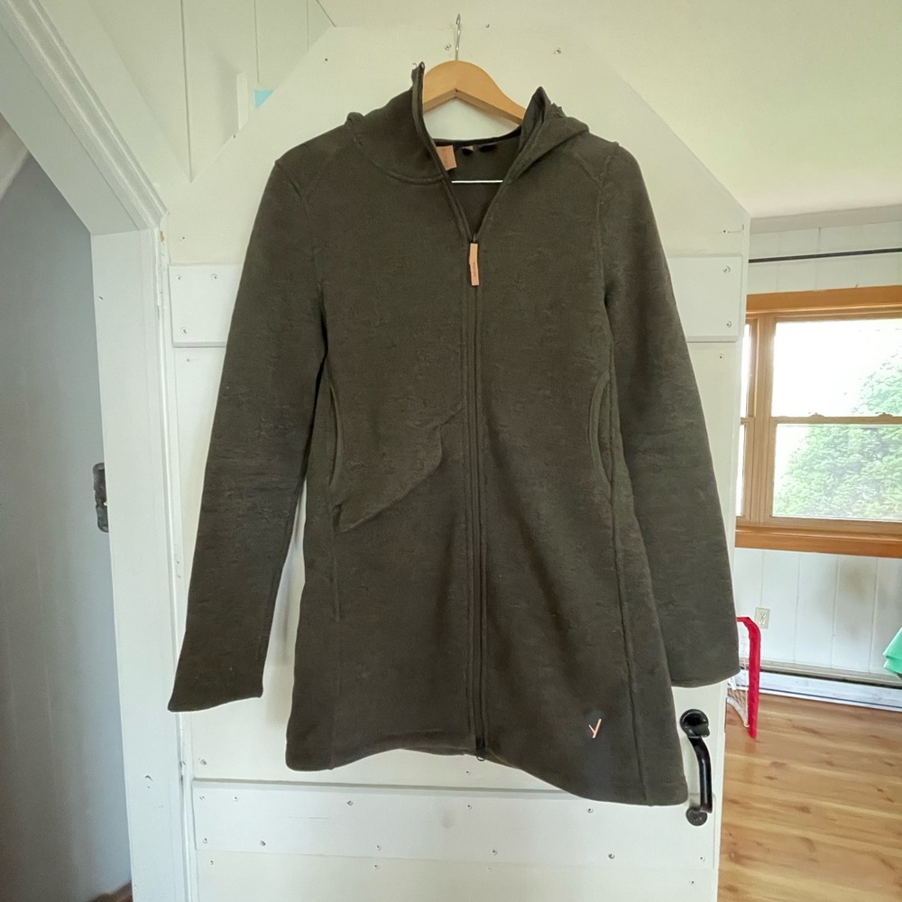 Indyeva Naoko long full zip hoodie, Sz Sm